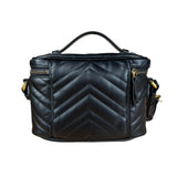 Gucci Black Marmont Vanity Shoulder/Hand Bag