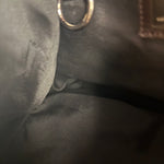 Fendi Vintage Tiger Print Canvas Bowler Bag