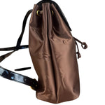 Balenciaga Vintage Brown Nylon Mini Backpack