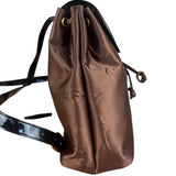 Balenciaga Vintage Brown Nylon Mini Backpack