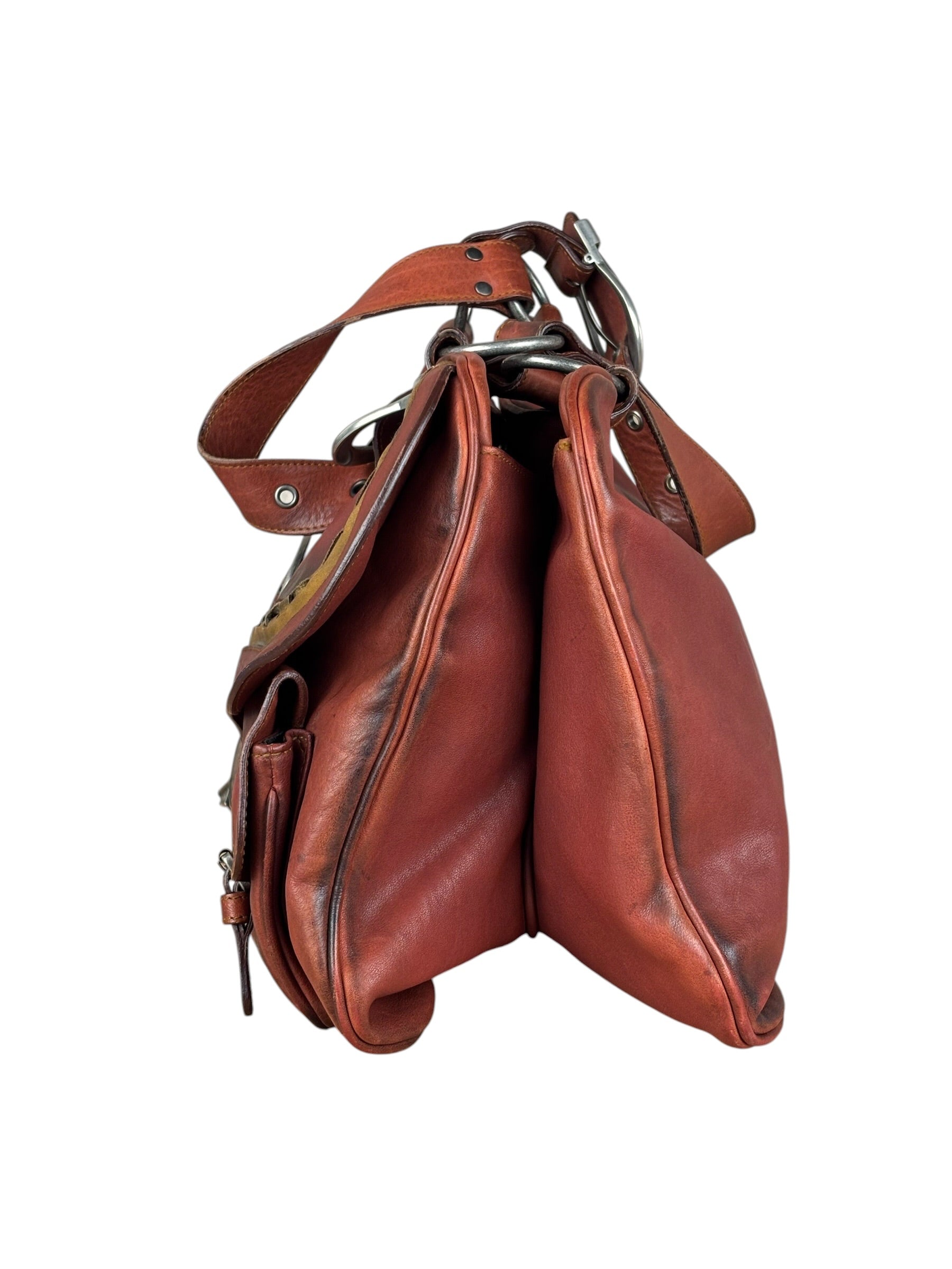 Christian Dior Vintage Gaucho Saddle Shoulder Bag