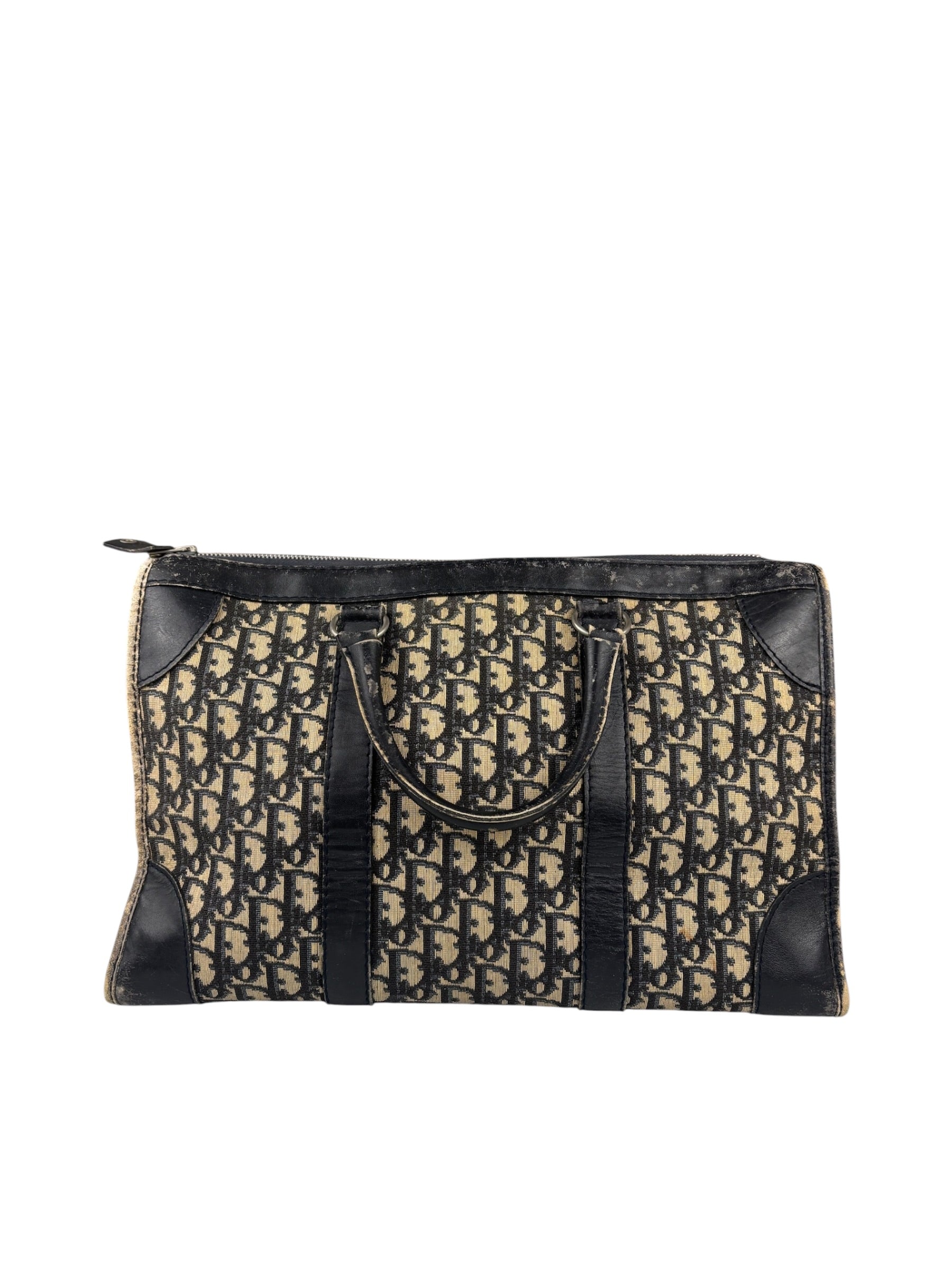 Christian Dior Vintage Trotter Boston Handbag