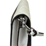 Coach Signature Canvas Anna Foldover Clutch White