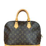 Louis Vuitton Canvas Coated Monogram Alma Hand Bag