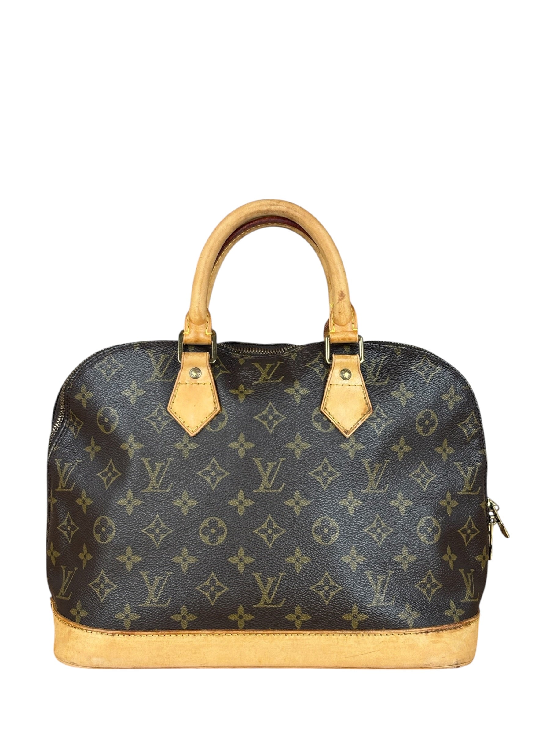 Louis Vuitton Canvas Coated Monogram Alma Hand Bag