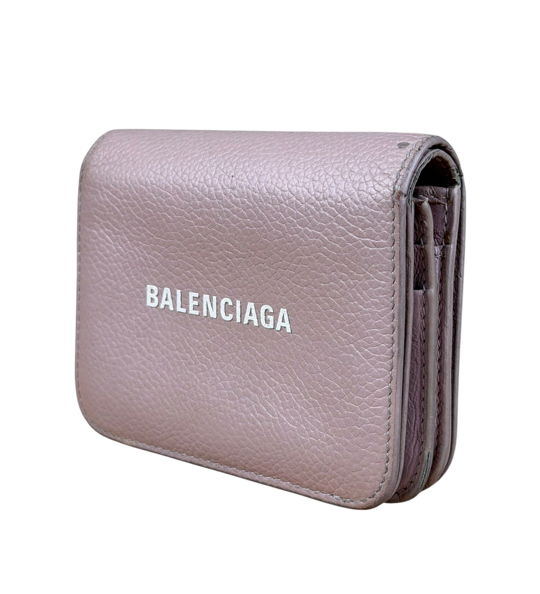 Balenciaga Power Pink Cash/Coin/Card Flap Holder