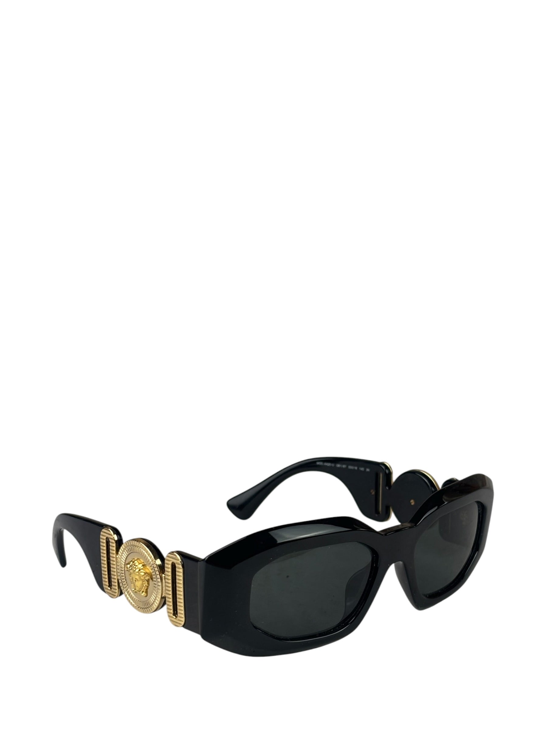 Versace Black Medusa Biggie Sunglasses 4425-U
