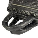 Chanel Black Caviar Quilted Coco Cocoon Bowler Bag 2009