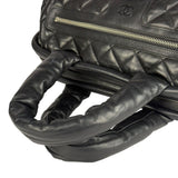 Chanel Black Caviar Quilted Coco Cocoon Bowler Bag 2009