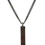 Gucci Bar Tag Double Strand Necklace