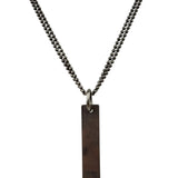 Gucci Bar Tag Double Strand Necklace
