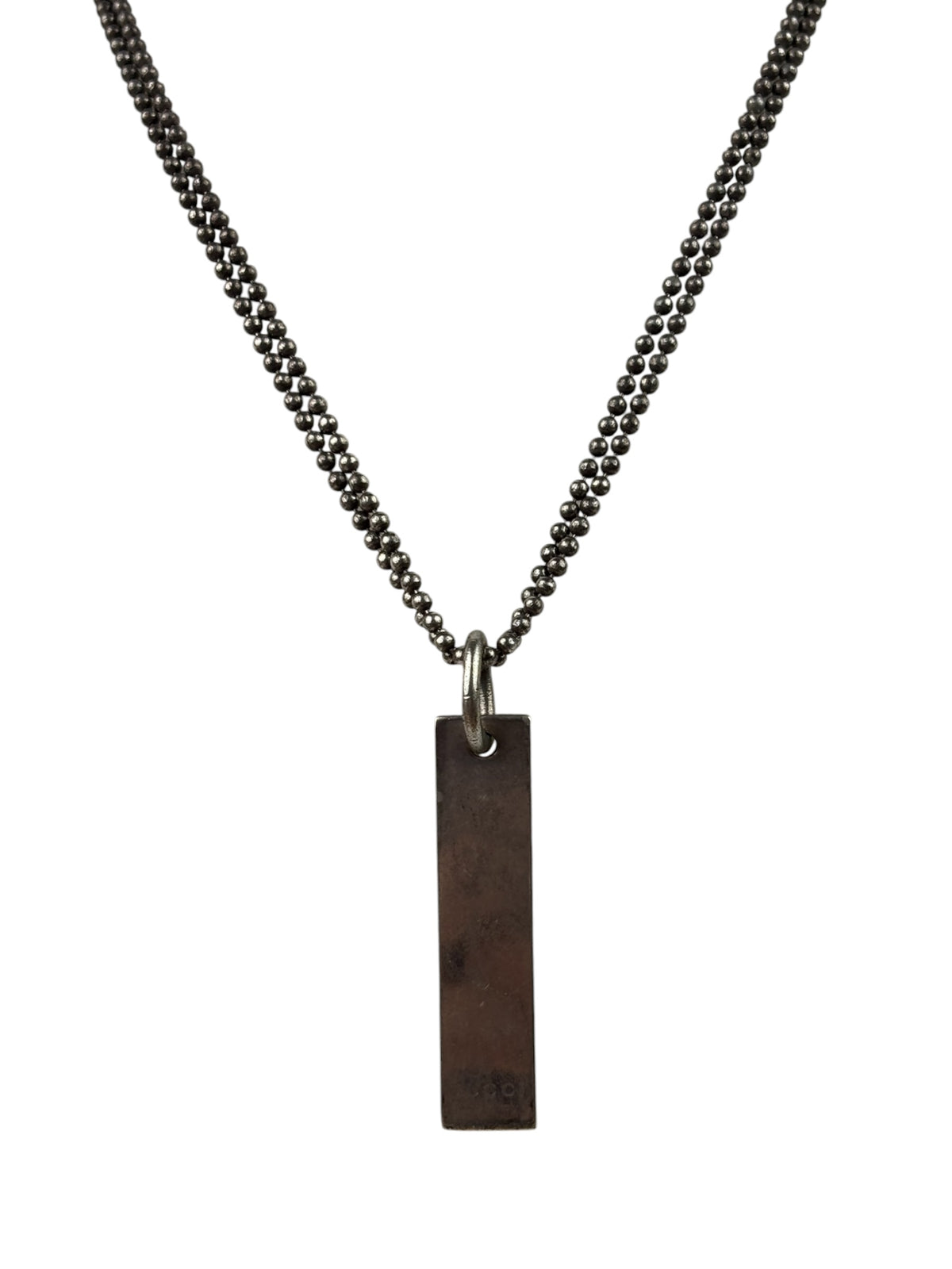 Gucci Bar Tag Double Strand Necklace