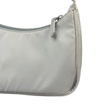 Prada Grey Nylon Re-Edition Pochette