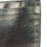 Chanel Vintage Metallic Bronze Lambskin Logo Messenger Bag 1997