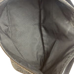 Gucci GG Black Canvas Pochette Handbag