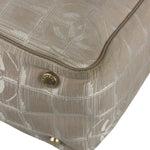 Chanel Beige Travel Line Nylon Shoulder Bag-2003