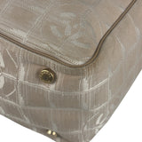 Chanel Beige Travel Line Nylon Shoulder Bag-2003