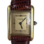 Cartier Tank Champagne Roman Numeral Dial