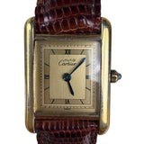Cartier Tank Champagne Roman Numeral Dial