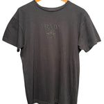 Prada Logo Black Short Sleeve