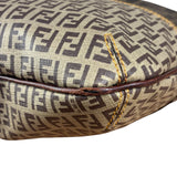 Fendi Vintage Two-Tone Leather Zucchino Messenger/Shoulder Bag