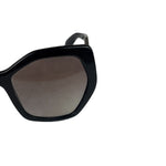 Prada Black Acetate Oversized Sunglasses