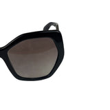 Prada Black Acetate Oversized Sunglasses
