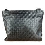 Gucci GG Black Leather Crossbody Bag