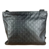 Gucci GG Black Leather Crossbody Bag