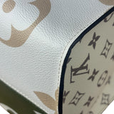 Louis Vuitton Khaki/Green OnTheGo GM Tote