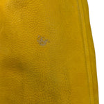 Fendi Yellow Leather Shoulder Bag