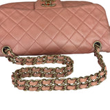 Chanel Pink Quilted Lambskin Precious Jewel Flap Bag 2010