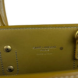 Saint Laurent Green Leather Nano Sac De Jour 2Way Tote