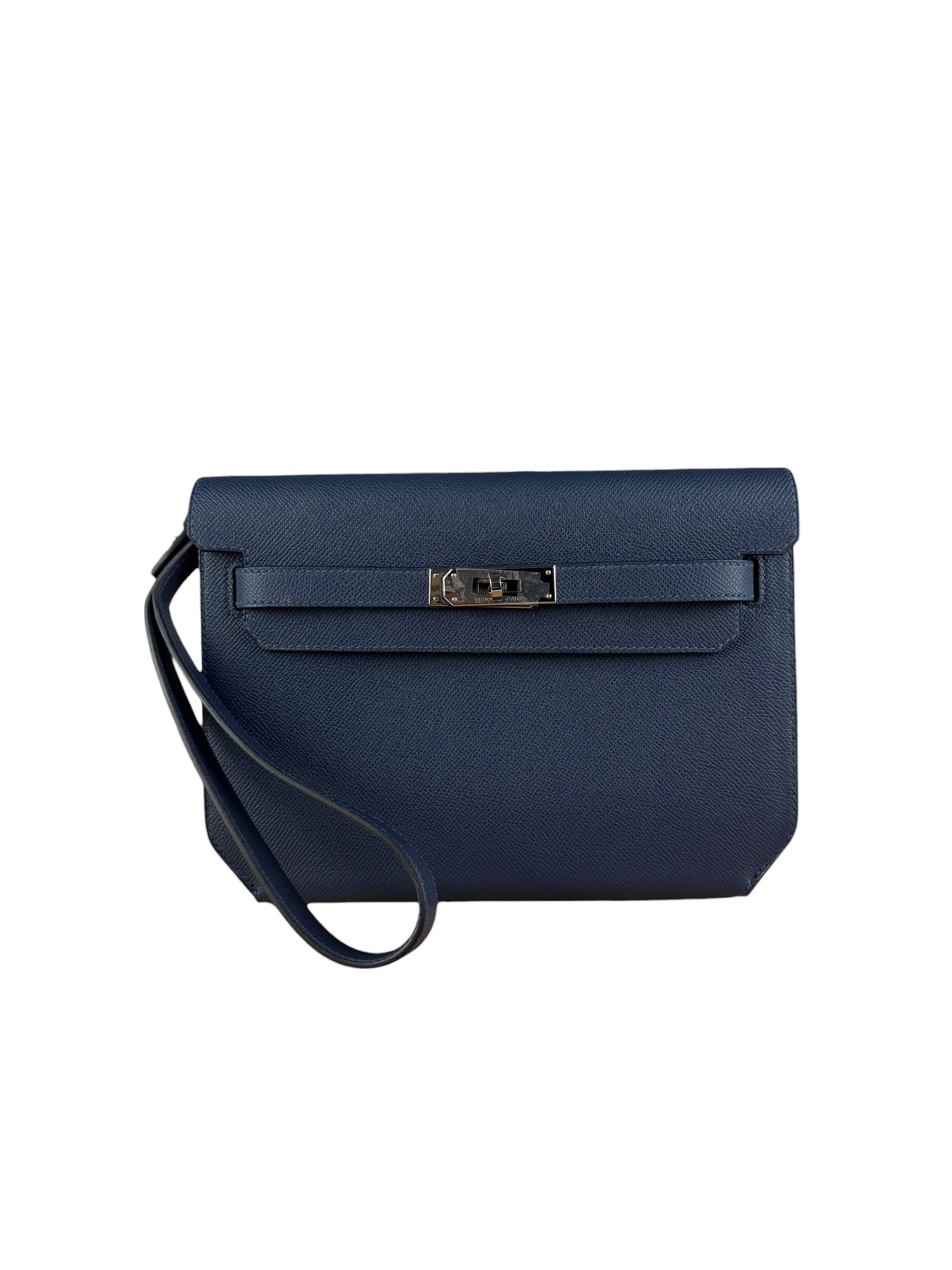 Hermes Depeche 25 Togo Leather Clutch 2021