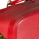 Louis Vuitton Red Epi Alma Handbag