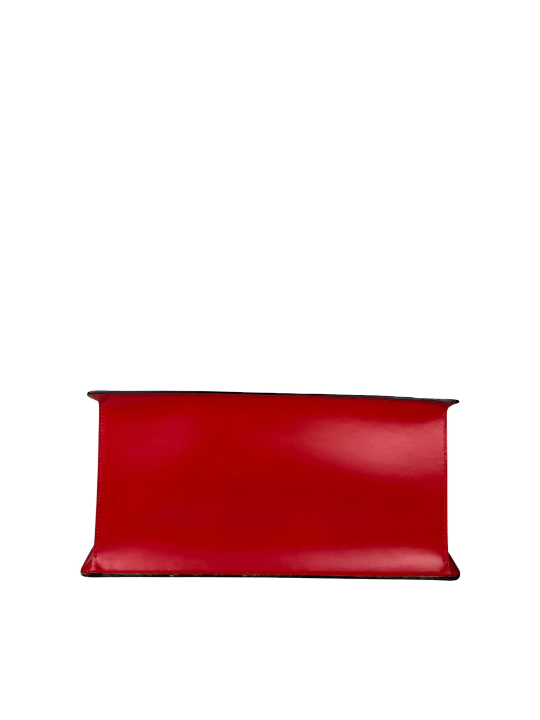 Louis Vuitton Vintage Castillian Red Epi Leather Riviera Handbag