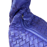 Bottega Veneta Purple Intrecciato Hobo Bag