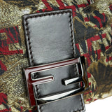 Fendi FF Bird Print Baguette