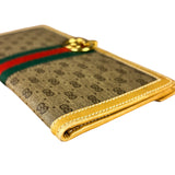Gucci GG Vintage Sherry Line Long Wallet
