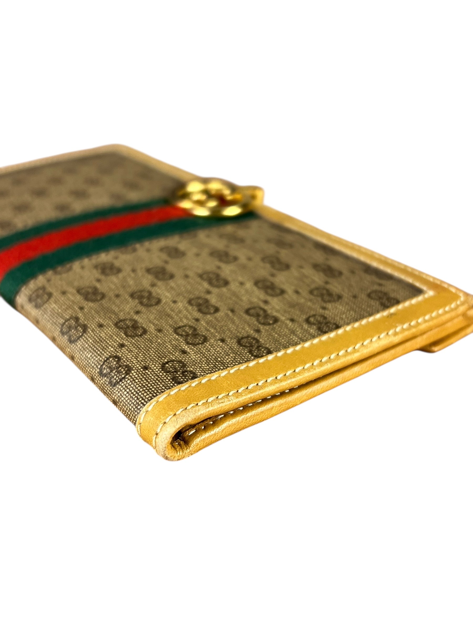 Gucci GG Vintage Sherry Line Long Wallet