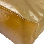 Louis Vuitton Yellow Vernis Reade Tote MM