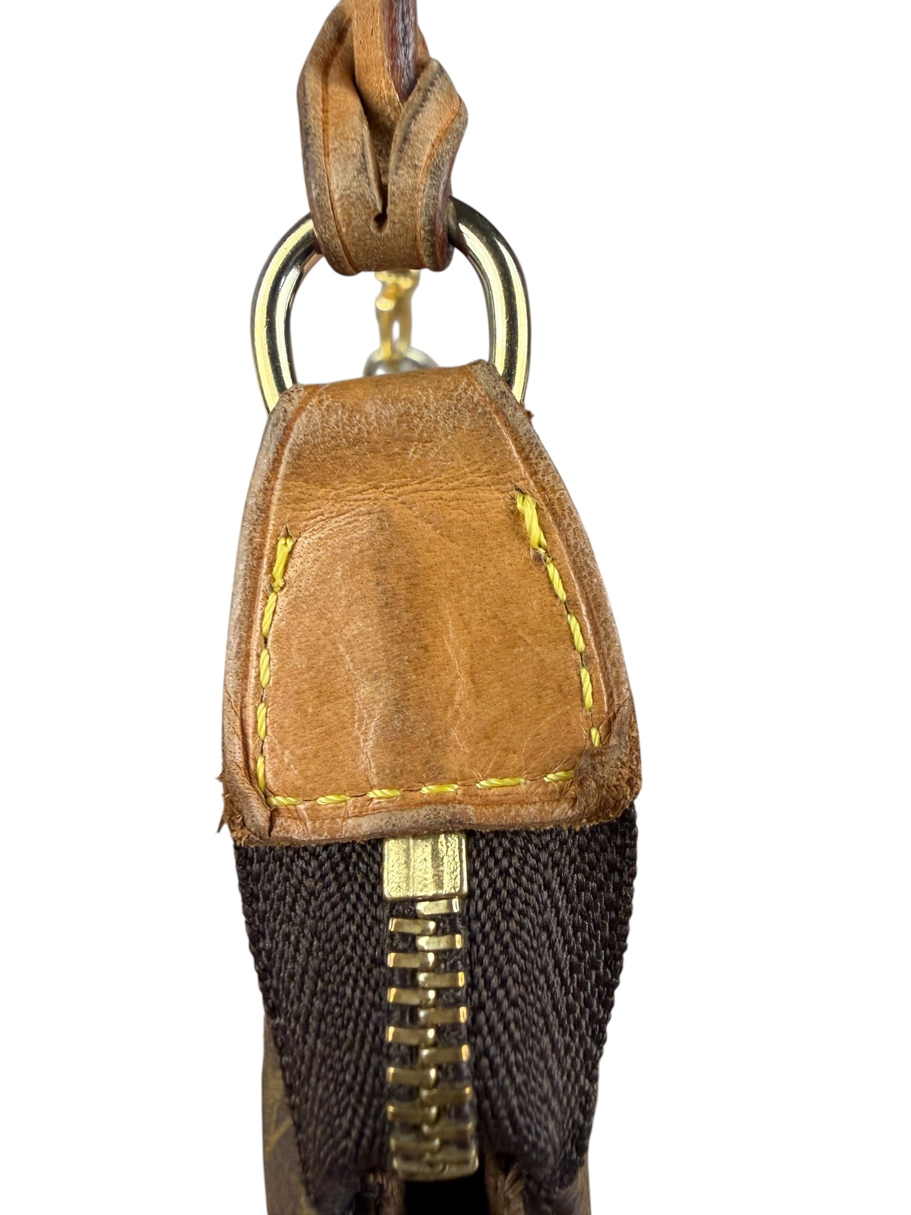 Louis Vuitton Leather Monogram Pochette