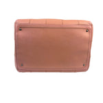 Chanel Pink Caviar Leather Chocolate Bar Bowler Bag 2003