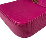 Yves Saint Laurent Pink Leather 5 Á 7 Mini Hobo Bag