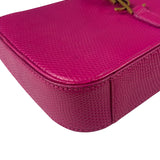Yves Saint Laurent Pink Leather 5 Á 7 Mini Hobo Bag
