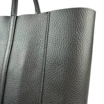 Balenciaga Black Leather Tote Bag