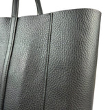 Balenciaga Black Leather Tote Bag
