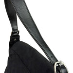 Gucci GG Vintage Black Horsebit Flap Shoulder Bag