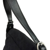 Gucci GG Vintage Black Horsebit Flap Shoulder Bag