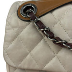 Chanel Beige Iridescent In-The-Mix Flap Bag 2011